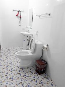 Koupelna v ubytování Tam Coc Rice Fields Homestay