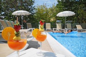 The swimming pool at or close to Hotel Prater