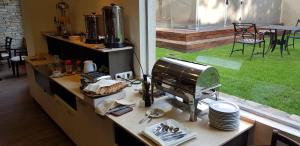 Comida no hotel ou em algum lugar perto