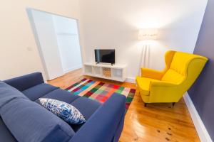 Posezení v ubytování Lisbon heart 1-cozy Flat-Family Friendly