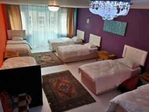 Ένα ή περισσότερα κρεβάτια σε δωμάτιο στο Istanbul Harmony Hostel +101 φωτογραφίες