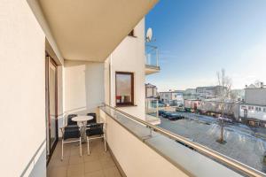 Balkon lub taras w obiekcie Bursztynowy, Sun & Snow