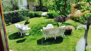 Jardín al aire libre en Il Fiorile