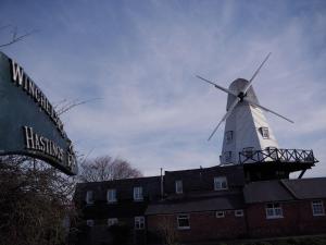 ライにあるRye Windmill B&Bの風車
