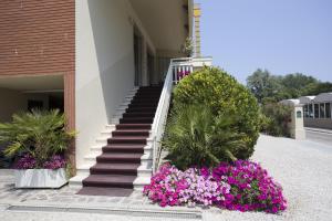 Zahrada ubytování Hotel Bisanzio
