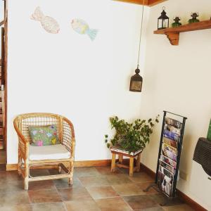 Un lugar para sentarse en Hotel Barracuda