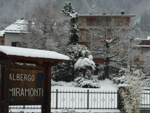 Albergo Miramonti v zime