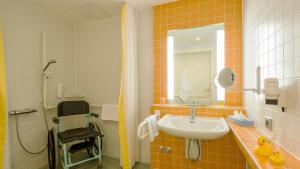 Koupelna v ubytování Seehotel Rheinsberg
