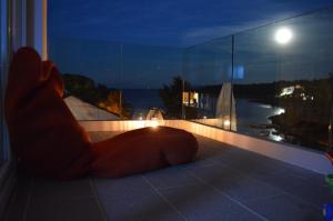 Balkon lub taras w obiekcie Summer House Krištof