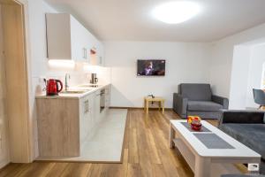 Kuchnia lub aneks kuchenny w obiekcie Apartamenty Krystyna