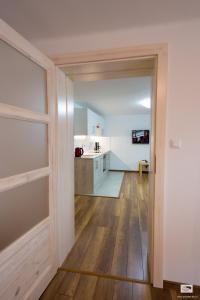 Kuchnia lub aneks kuchenny w obiekcie Apartamenty Krystyna