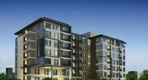 a rendering of two apartment buildings at Park 19 Hotel in Bangkok +86 photos