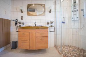 Kúpeľňa v ubytovaní Chalet Holzerstubn + 37 fotografií
