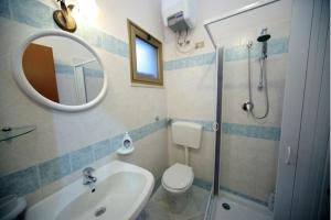 Koupelna v ubytování La Pergola B&B