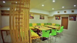 Istumisnurk majutusasutuses Hostel JUPITER
