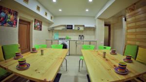 Köök või kööginurk majutusasutuses Hostel JUPITER