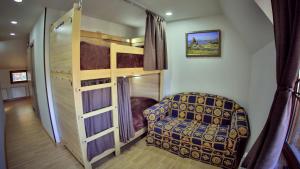 Voodi või voodid majutusasutuse Hostel JUPITER toas