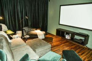 Posezení v ubytování Hotel LÄRCHENHOF