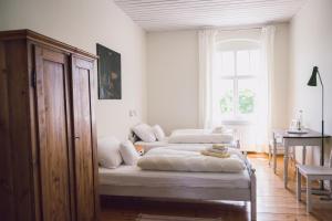 Postel nebo postele na pokoji v ubytování Villa Breitenberg