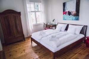 Postel nebo postele na pokoji v ubytování Villa Breitenberg
