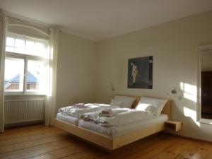 Postel nebo postele na pokoji v ubytování Villa Breitenberg