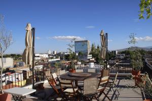 Balkón nebo terasa v ubytování Suites Chapultepec