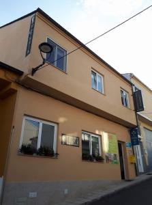 The building in which a vendégházakat is located