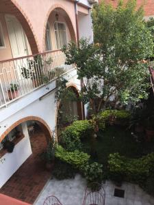 a balcony of a house with chairs and plants at Linda Casa Acogedora in Tarija