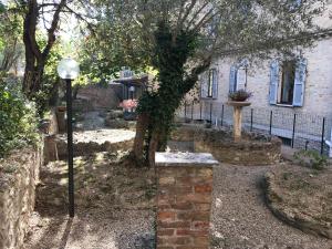 A garden outside La Casa di San Francesco