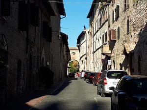 The surrounding neighborhood or a neighborhood close to the holiday home