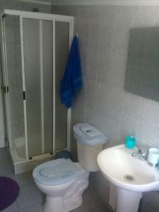 Koupelna v ubytování Hospedaje Los Tatis