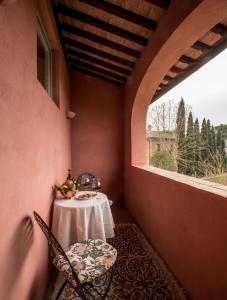 Balkón nebo terasa v ubytování Agriturismo Podere La Rocca