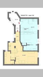 The floor plan of Ci'Cala House