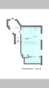 The floor plan of Ci'Cala House