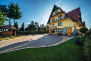 Budynek, w którym mieści się apartament