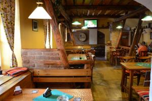 Posezení v ubytování Apartmány Pod Kaštany Kvasice