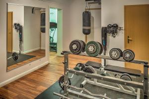 Gimnasio o instalaciones de fitness de Landhotel Schwarzer Adler