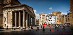 Hostia v ubytovaní Domus Rotundae Pantheon