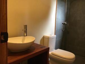 Koupelna v ubytování Hotel 381 Panguipulli