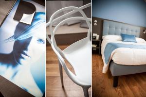 Postel nebo postele na pokoji v ubytování Hotel Concord