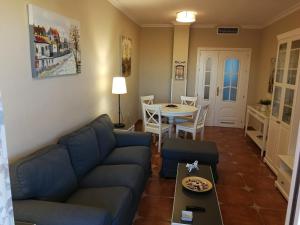 Кът за сядане в Apartamento en Fuengirola