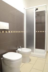 Koupelna v ubytování Hotel 660