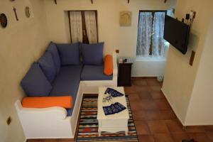 TV a/nebo společenská místnost v ubytování Elafusa Luxury Apartment