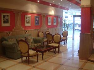 Diana Hotel Hurghada tesisinde lobi veya resepsiyon alanı