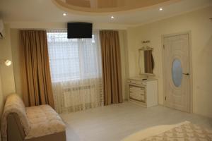 Cama o camas de una habitación en Guest House Domashniy