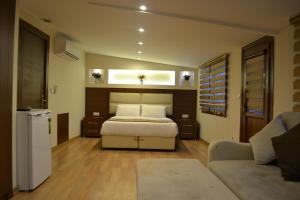 Postel nebo postele na pokoji v ubytování Seven Days Hotel - İstanbul