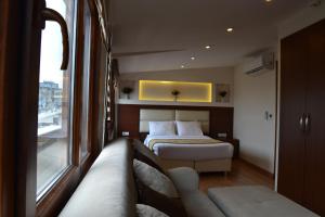 Postel nebo postele na pokoji v ubytování Seven Days Hotel - İstanbul
