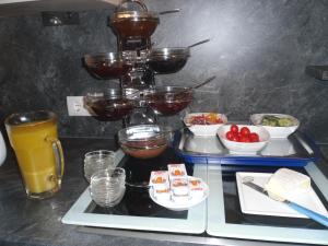 Comida en el bed and breakfast o alrededores