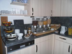 Una cocina o cocineta en Grünwaldhof