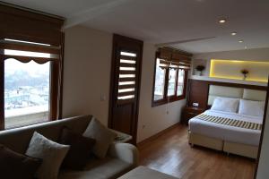 Postel nebo postele na pokoji v ubytování Seven Days Hotel - İstanbul
